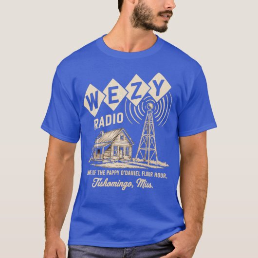 WEZYラジオ Tシャツ (正面)