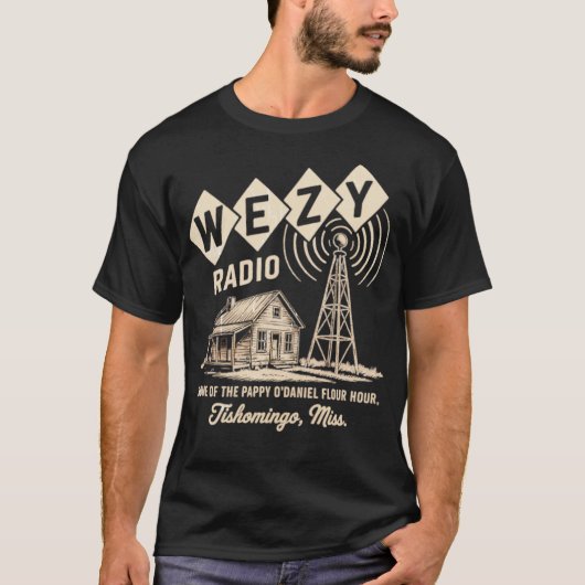 WEZY ラジオ Tシャツ (正面)