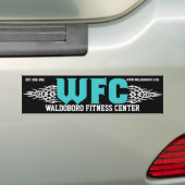 WFCのバンパーステッカー バンパーステッカー (車上)