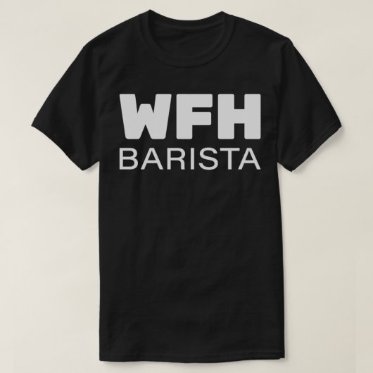 WFH Working From Home 11 Tシャツ (デザイン正面)