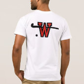 WFHAベラキャンバスショートスリーブTシャツ Tシャツ (裏面)