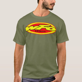 WFO Factory Motocross Racer Dirt Bike Rider Tシャツ