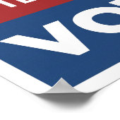 WFP - Vote Change Like You Mean It - T. Stoner ポスター (角)
