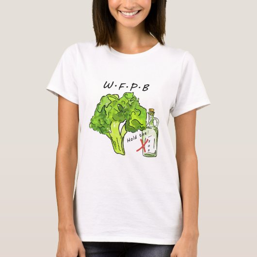 WFPBの全食糧植物の基づいたダイエットの把握SOS Tシャツ (正面)