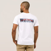 WFR 2018の前部及び背部 Tシャツ (裏面フル)