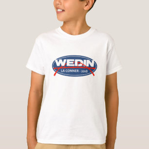 WFR 2018の前部楕円形の子供のワイシャツ Tシャツ
