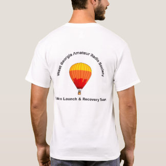 WGARSの気球の進水及び回復チーム Tシャツ