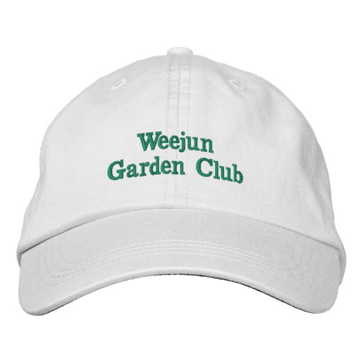 WGC-Member Hat 刺繍入りキャップ (正面)