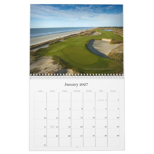 WGTのカレンダー カレンダー (1月 2027)