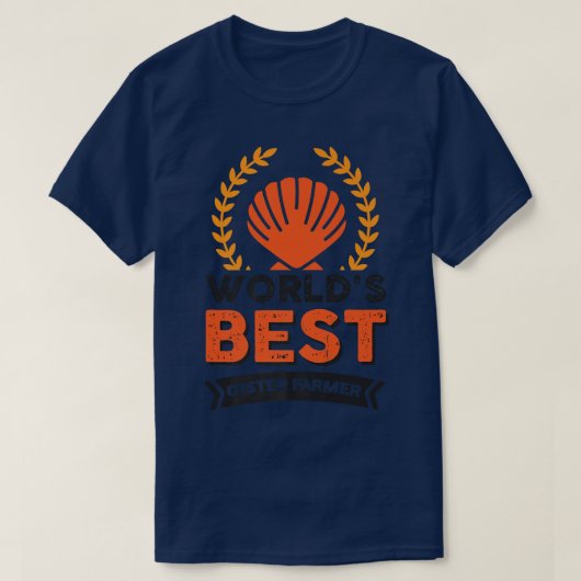 Whワールド・最高のズ・オキ農家の同僚 Tシャツ (デザイン正面)