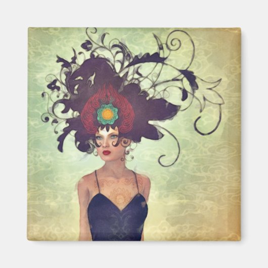 WH 002ゴシック・アート マグネット (正面)