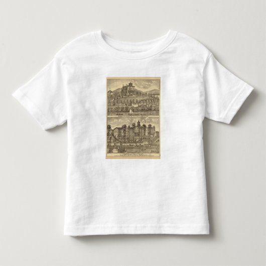 WH Mooneyの住宅 トドラーTシャツ (正面)
