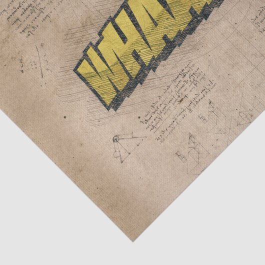 WHAAA?!ヴィンテージ漫画ブックスチームパンクポップ・アートのアート 薄葉紙 (詳細)