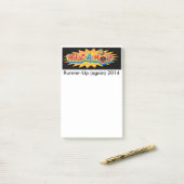 whacモル ポストイット (デスク上)