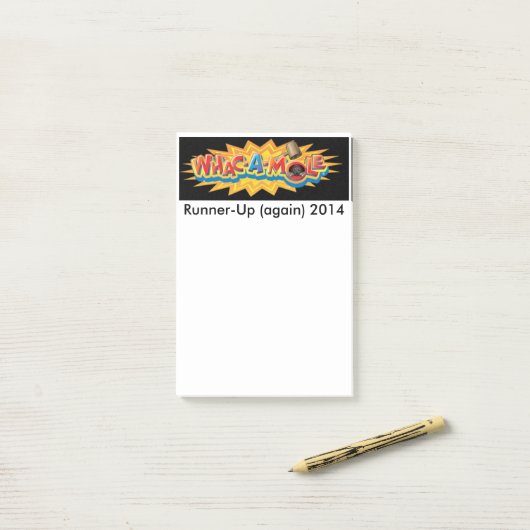 whacモル ポストイット (デスク上)