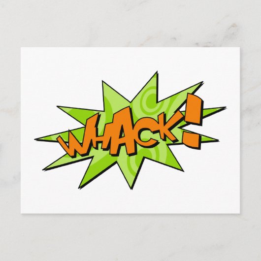 Whack漫画ブックはがき ポストカード (正面)