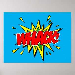 Whack -漫画サイン/ポスター ポスター