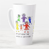 Whack-A-Do カフェラテマグ (左アングル)