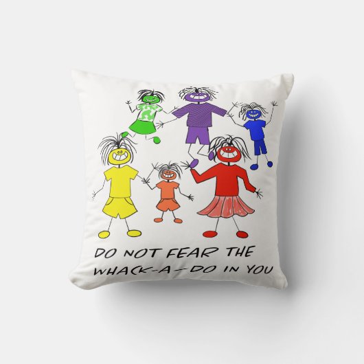Whack-A-Do クッション (正面)