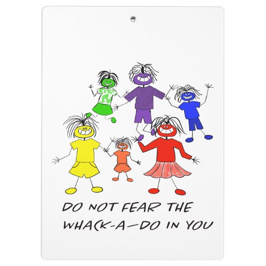 Whack-A-Do クリップボード (裏面)