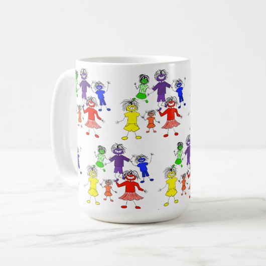 Whack-A-Do コーヒーマグカップ (正面左)