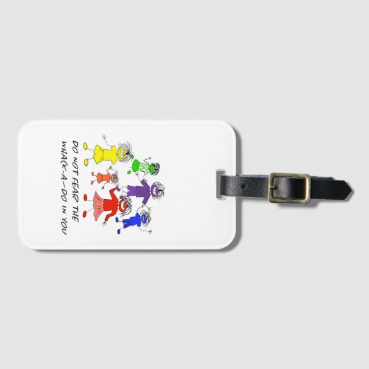 Whack-A-Do ラゲッジタグ (正面横)