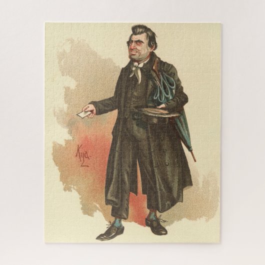 Whackford Squeers, Kyd, Dickens Nicholas Nickleby ジグソーパズル (縦)