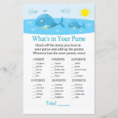 Whaleあなたの財布ゲームのベビーシャワーに何がある (正面)