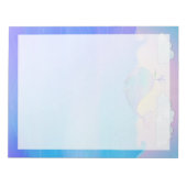 Whale縁ど - 11インチx 8.5インチメモ帳 ノートパッド (正面)