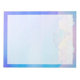 Whale縁ど - 11インチx 8.5インチメモ帳 ノートパッド