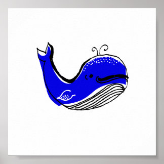 whale ポスター
