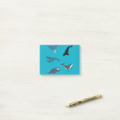 Whale ポストイット (デスク上)