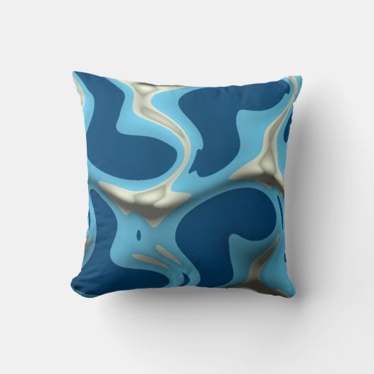 Whale colours クッション (正面)