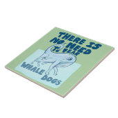 Whale Dog funny creature タイル (側面)