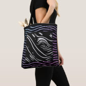 Whale eye/whale species tote トートバッグ (クローズアップ)