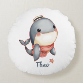 Whale Hello There! ラウンドクッション