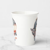 Whale Hello There! 紙コップ (左)