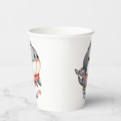 Whale Hello There! 紙コップ (右)