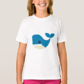Whale, Humpback, Mammal Tシャツ (正面)
