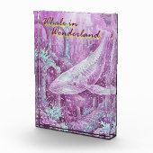 Whale in Wonderland Underwater Art フォトブロック (右)
