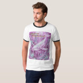 Whale in Wonderland Underwater Art Tシャツ (正面フル)