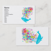 WHALE_OF_A_TIME 名刺 (正面/裏面)