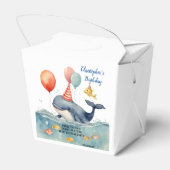 Whale of a Time Boy's誕生日ありがとう フェイバーボックス (裏面サイド)