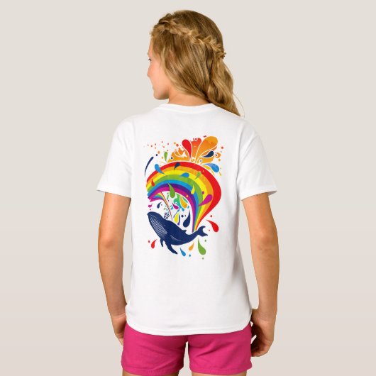 WHALE_OF_A_TIME Tシャツ (裏面フル)