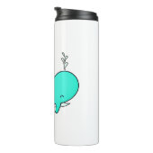 Whale, Sea, Water タンブラー (回転右)