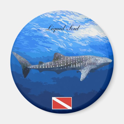 Whale Shark Magnets マグネット (正面)