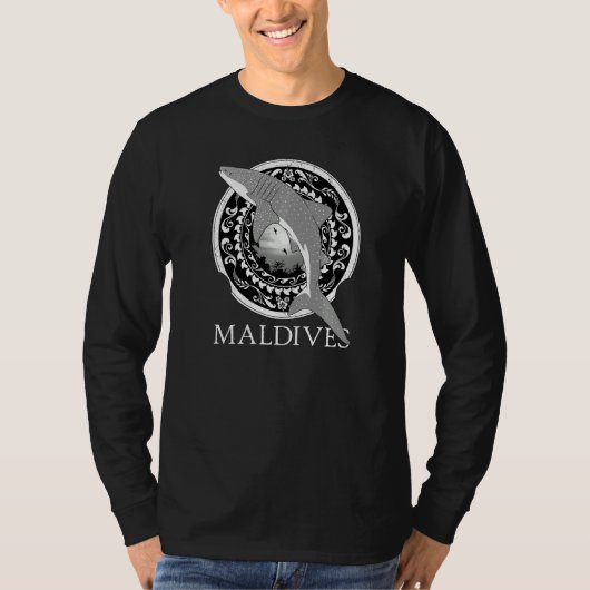 Whale Shark Maldives Diving Dive Maldives   Tシャツ (正面)
