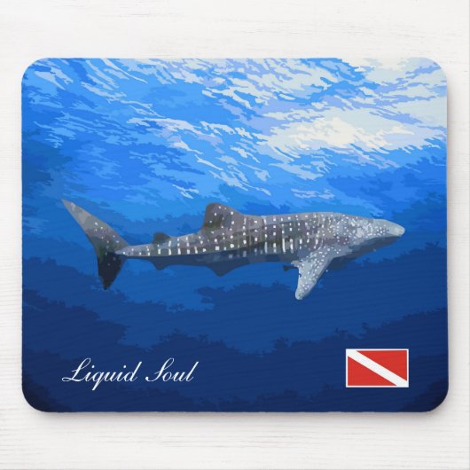 Whale Shark Mousepad マウスパッド (正面)