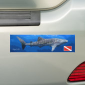 Whale Shark Sticker バンパーステッカー (車上)