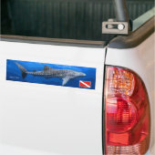 Whale Shark Sticker バンパーステッカー (トラック上)